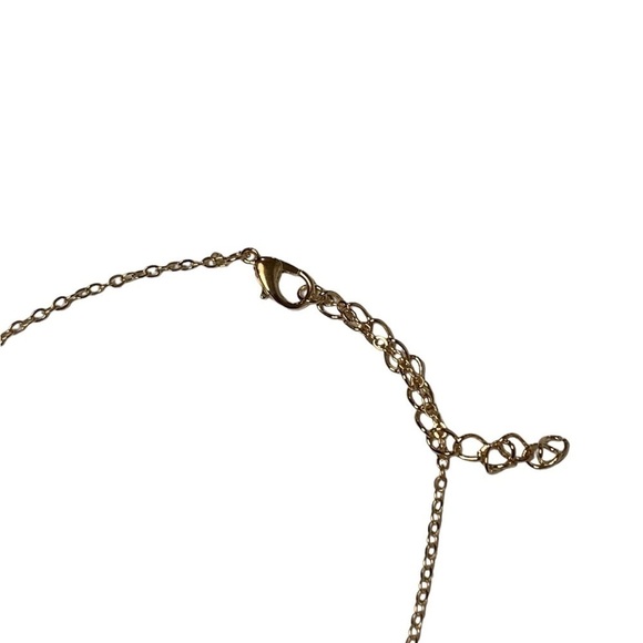 Gold ring pendant necklace - Picture 4 of 6